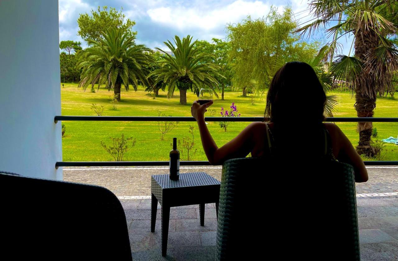 Solar Pontes Guest House Capelas Luaran gambar